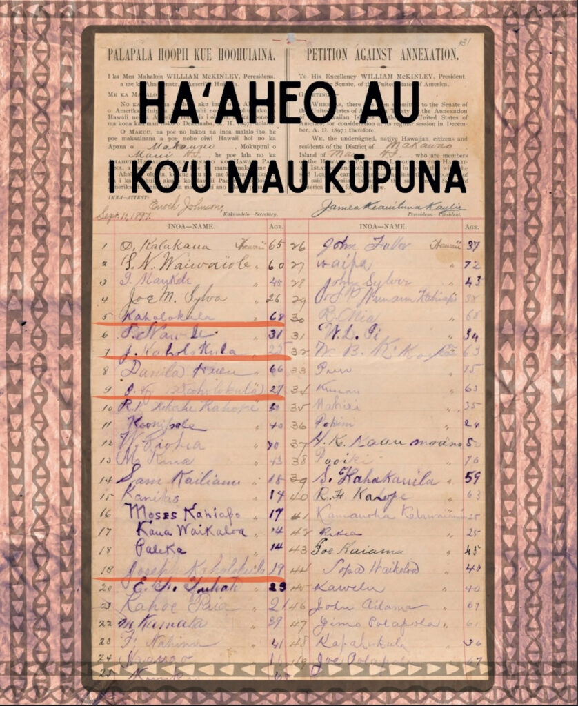 Malia Peoples Ancestor's Message