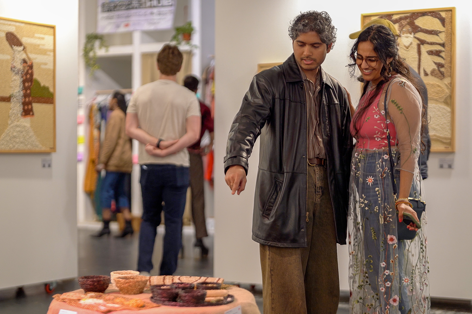 Installation photo of Yaminee Patel solo exhibition