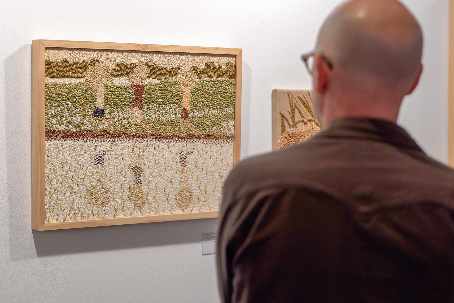 Installation photo of Yaminee Patel solo exhibition